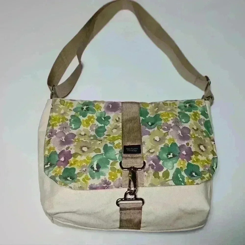Madison Canvas crossbody bag.